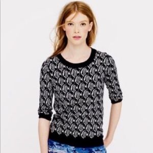 BNWT J Crew 3/4 sleeve sweater